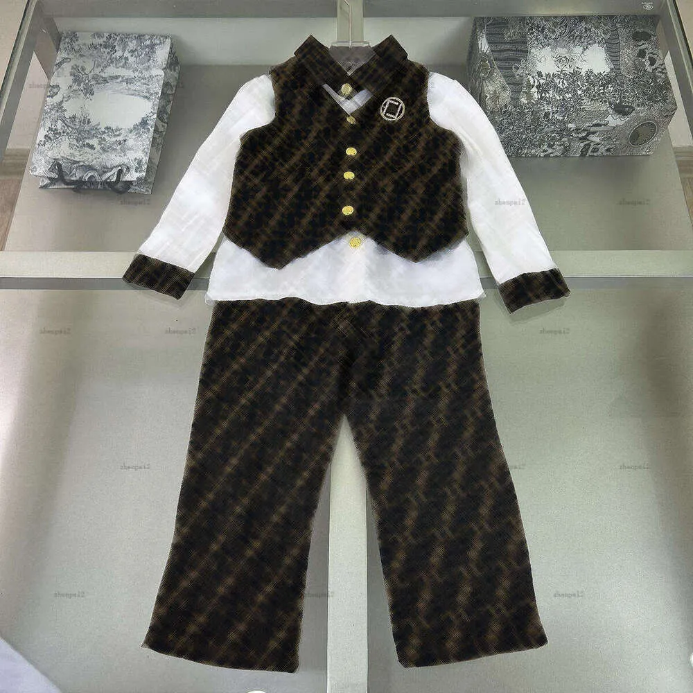 Luxury Autumn Child Formal New Fashion Suit With Long... 