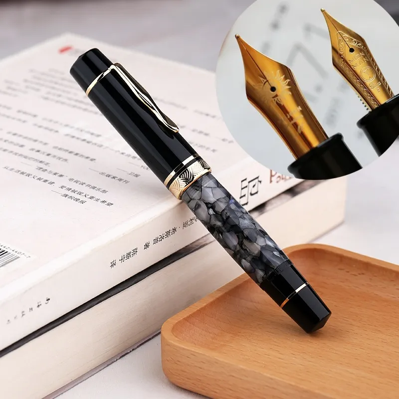 MaJohn Luxury Fountain Pens   Marble Crystal Resin... 