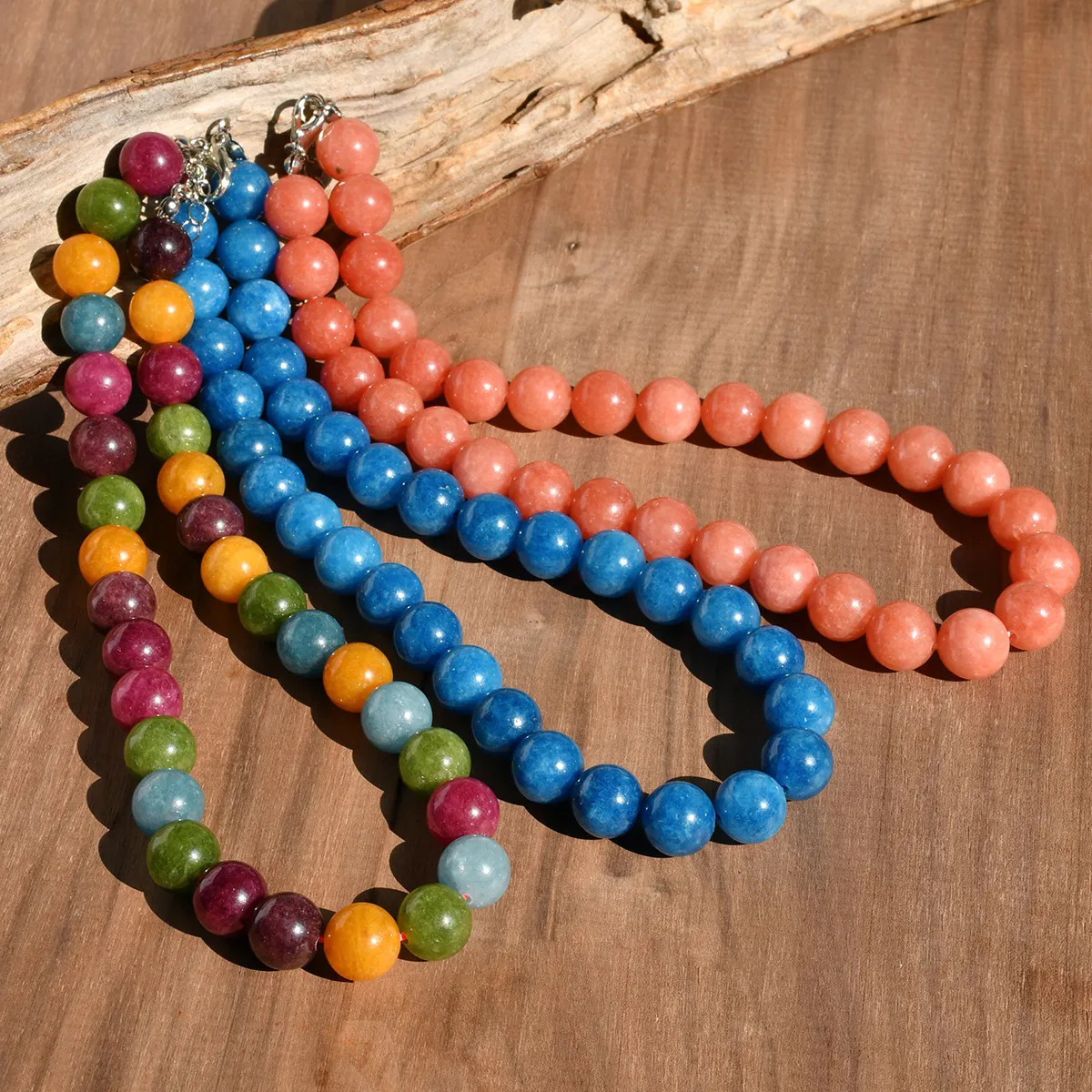 Pink Rose Quartz Gemstone Healing Necklace Delicate Daily & Romantic Jewelry Gift For Her Elegant And Timeless Accessory_voghion.com