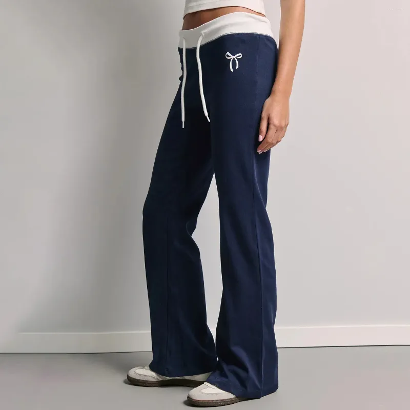 Pantaloni Notte Donna Cotone: Lunghi, Morbidi, A Gamba Larga Con Tasche E Coulisse, Per Casa E Relax