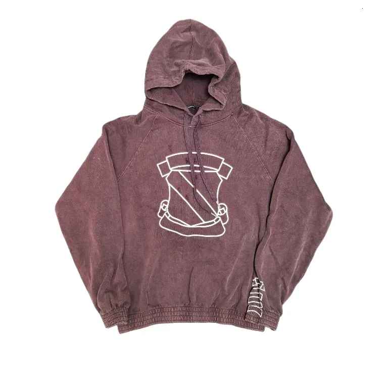 Lmyer Mens Hoodies Number Nine 03ss Wine Red Casual From Picus