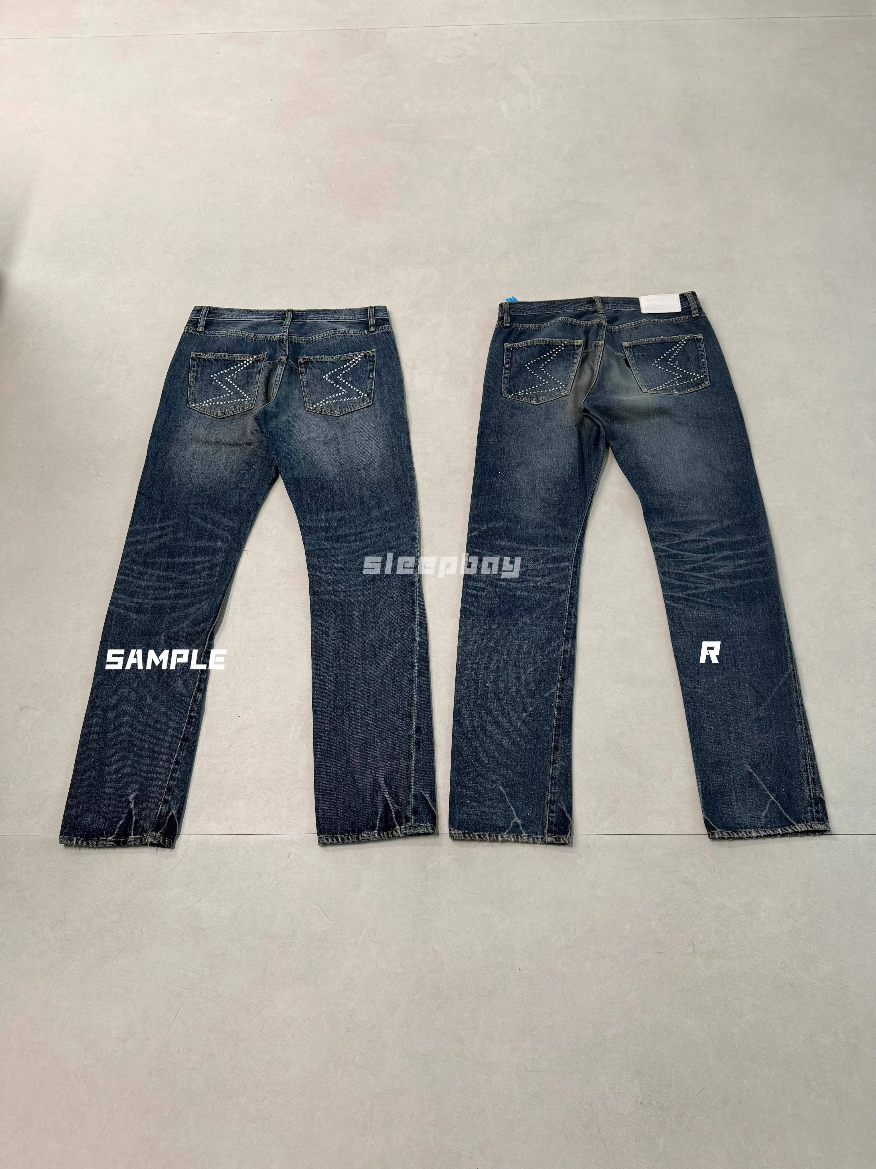 Undercover Mens Washed Denim Jeans NeoBoy From Picus, $93.78