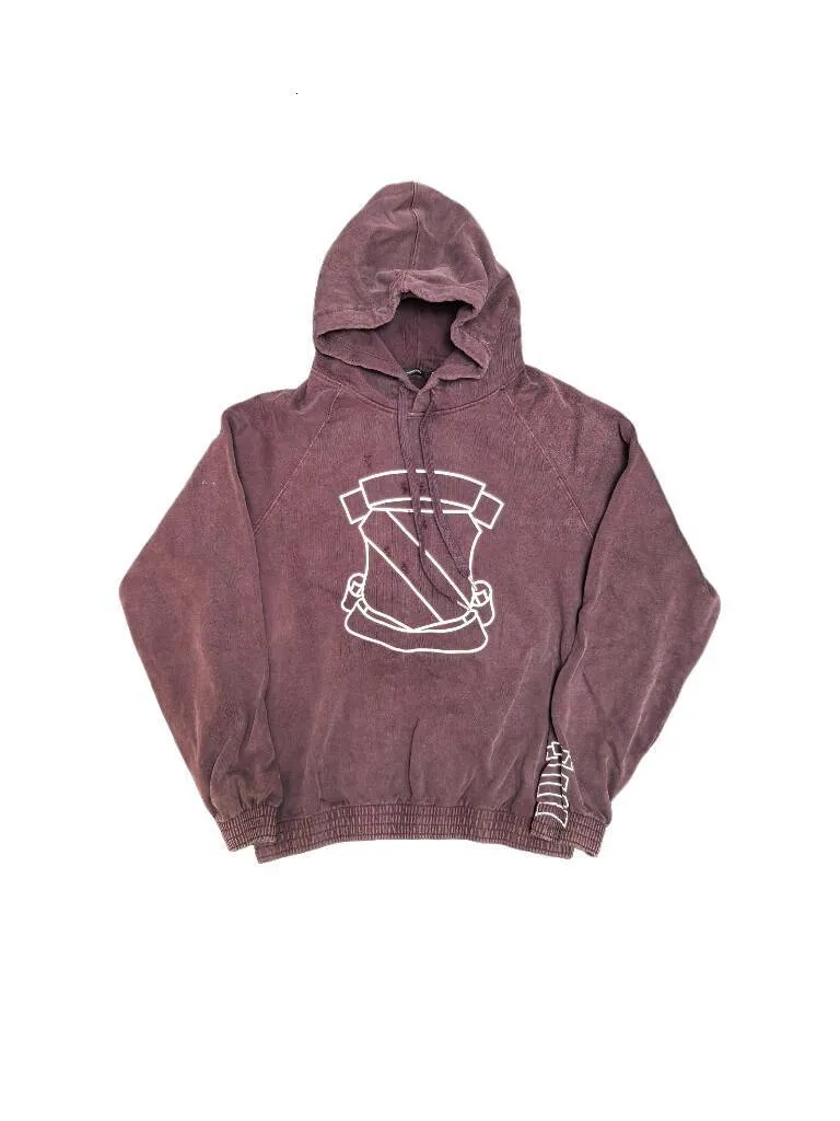 number nine フーディーベスト Number Nine Hoodie, Lmyer Wine Red, Mens Casual Fit | DHgate