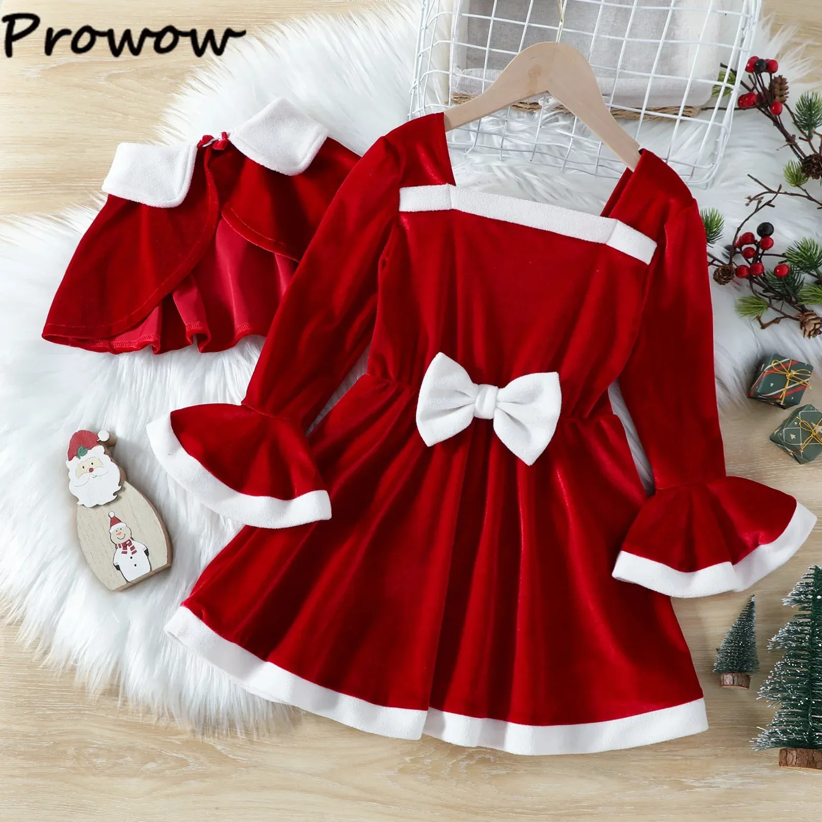 Kids Christmas Dresses for Girls Set Red Velvet Dress and Christmas Cloak for Children from Dhgate Christening dresses - price 26.02 Kids Christmas Dresses for Girls Set Red Velvet Dress and Christmas Cloak for Children from Dhgate Christening dresses - price 26.02
