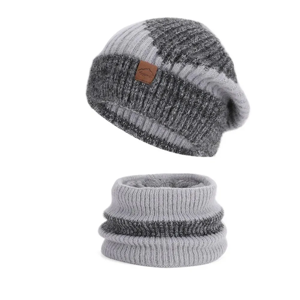 Dicke Strickmütze Mit Schirm & Fleecefutter – Wintermütze Für Damen, Gestrickt, Warm – Einheitsgröße 55-60 Cm