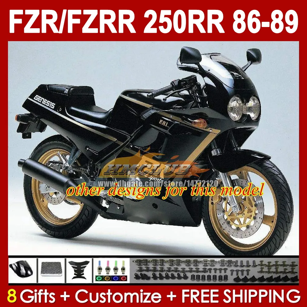 ウェア FZR-R OEM Body Kit For YAMAHA FZR250 R FZRR FZR 250 250R Wine Red
