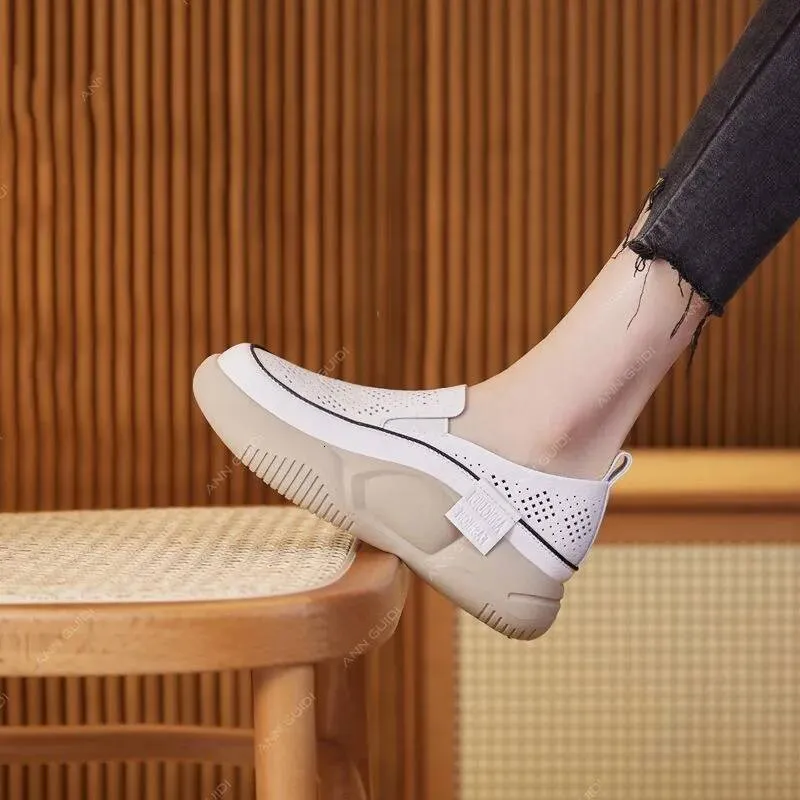 Women Platform Casual Slip On Shoes Fashion Ladies Chaussure Soft-soled Femme Loafers Woman Sneakers Ddmysaturn_desvips.com