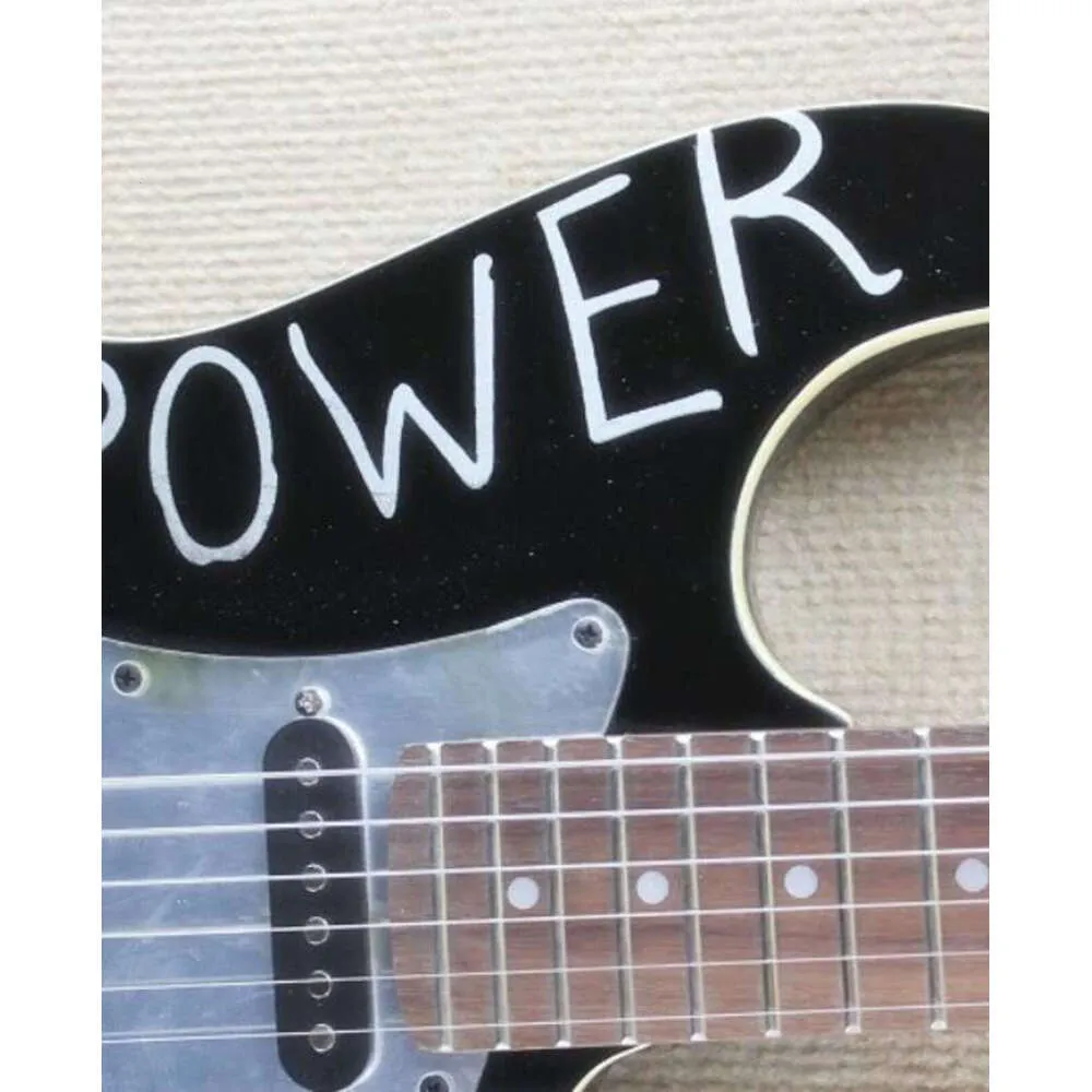 Tom Morello Soul Power Black Aerodyne Electric Guitar From