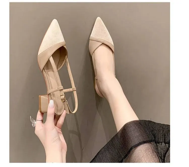 Sandali donna baotou con tacco a spillo e punta chiusa_voghion.com