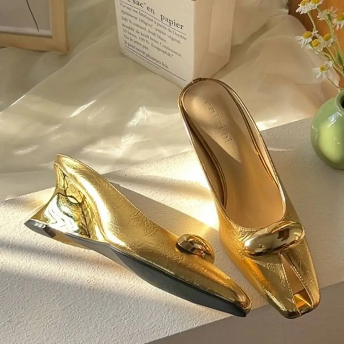 Women's Platform Mule Sandals Comfortable Wedge Outdoor Shoes_voghion.com