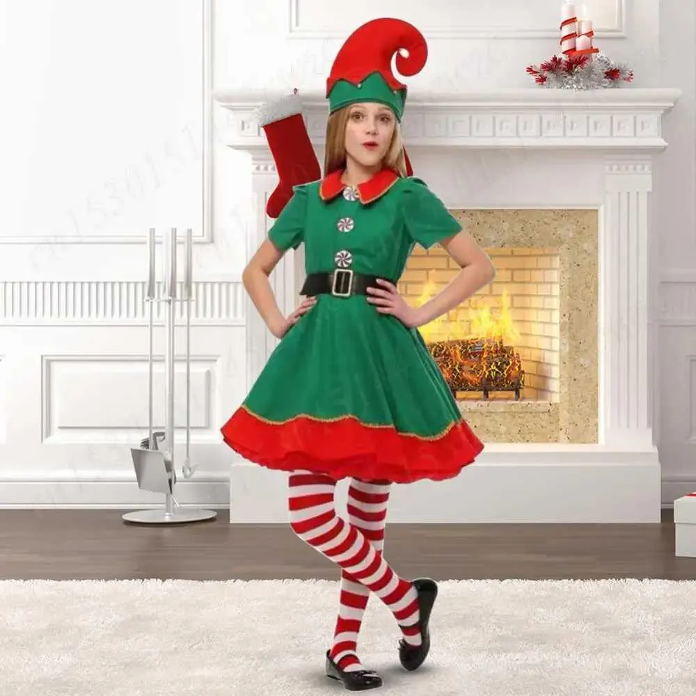 Weihnachten Santa Claus Kostüm Elf Cosplay Kostüm Weihnachtsfeier Dressing  Outfits Grüne Elf Kostüme Weihnachtskleidung L250918 Von 18,78 € | DHgate, image size:1000x1000