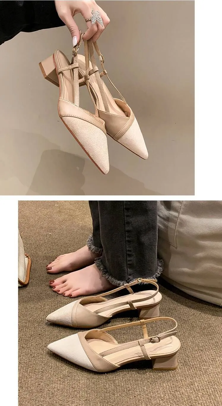 Sandali donna baotou con tacco a spillo e punta chiusa_voghion.com