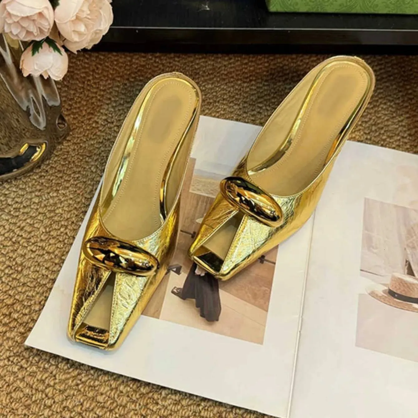 Women's Platform Mule Sandals Comfortable Wedge Outdoor Shoes_voghion.com