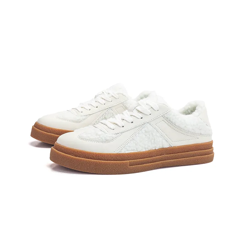 Trendy Youth-Inspired Couple's Comfy Outdoor Trainers White Sneakers Mens Designer Shoes_voghion.com