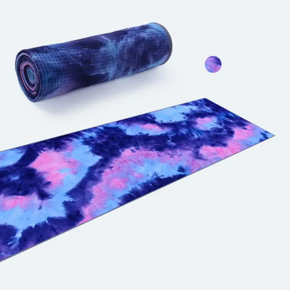 Tapis de yoga antidérapant 183 x 80 cm, tapis de gymnastique pliable, tapis de Pilates