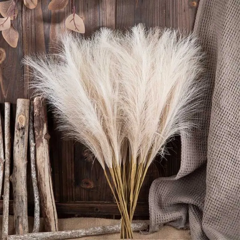 Artificial Reed Bouquet, Bohemian Home Decor, Imitation Wind Flowers ...