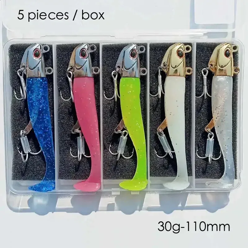 LumiousGlow Artificial Fishing Lures   30g Soft... 
