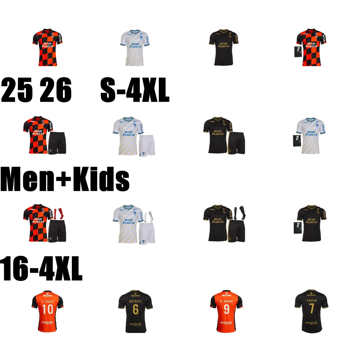 Save Big on Bulk 2025 Football Jersey FC Lorient 2025/26 Special Edition  Soccer Jersey Fontaine Tattoo, Grbic, Le Fee More Men's Football Shirt 