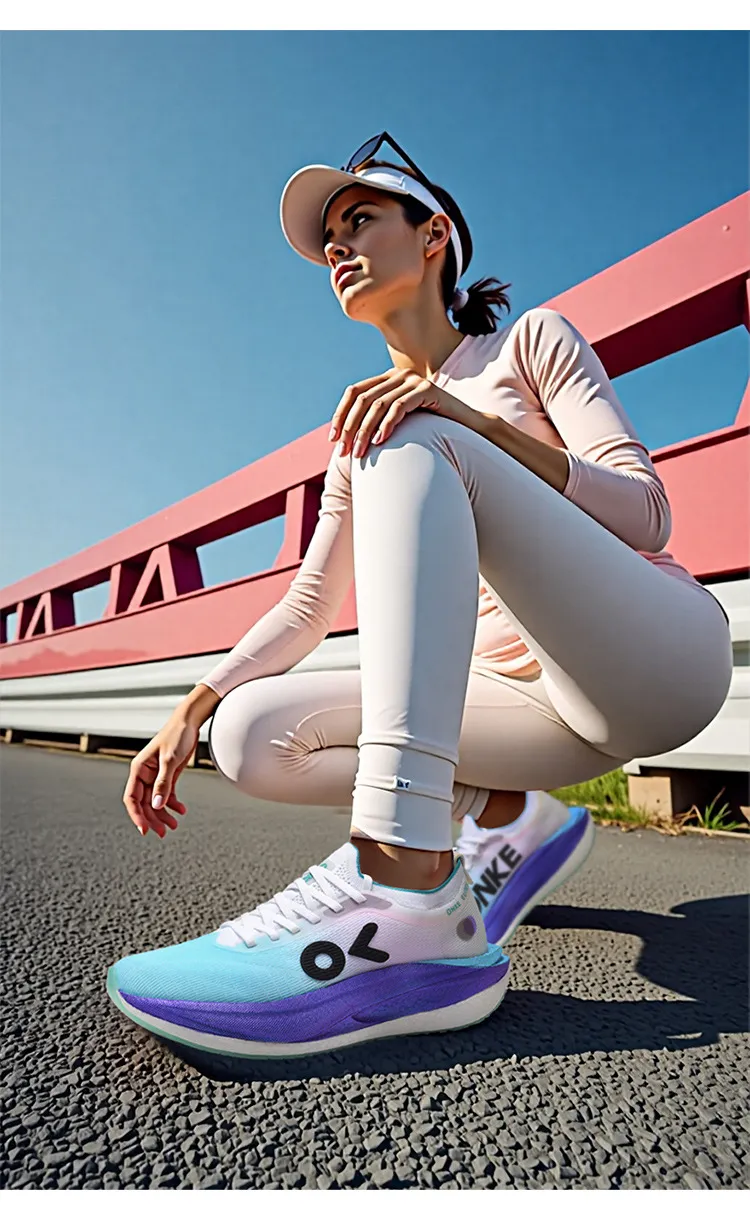 ONKE Free Shipping Designer Lightweight Shock-absorbing Mesh Breathable Running Jogging Shoes Bold Blue_desvips.com