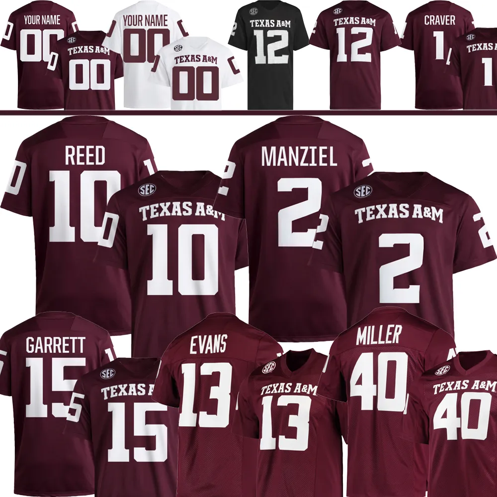 Save Big on Bulk Manziel Jerseys Johnny Manziel Texas AM Aggies Football  Jersey Marcel Reed LeVeon Moss Rueben Owens KC Concepcion Mario Craver