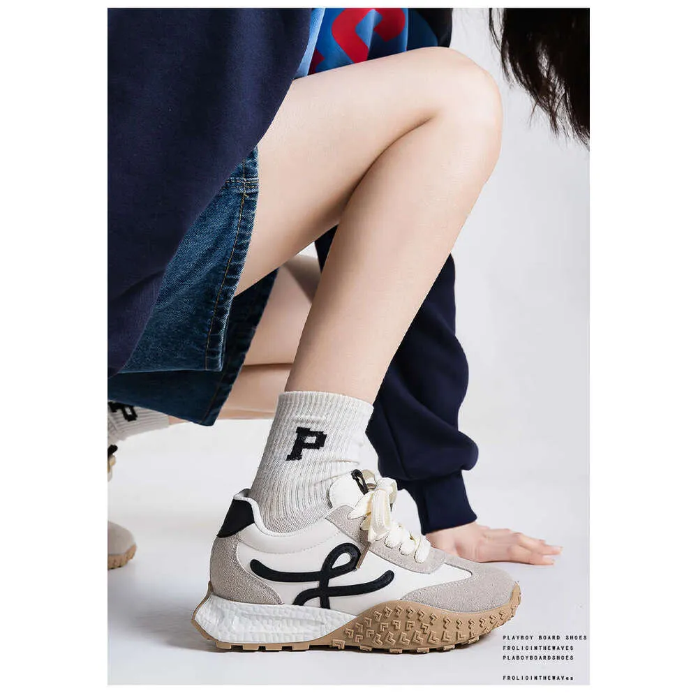 Women's Height Increasing Golf Trainers Chunky Sole Versatile_voghion.com