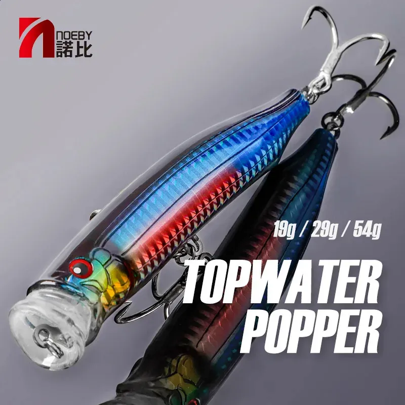 Noeby Hard Topwater Fishing Lures   Popper Wobblers... 