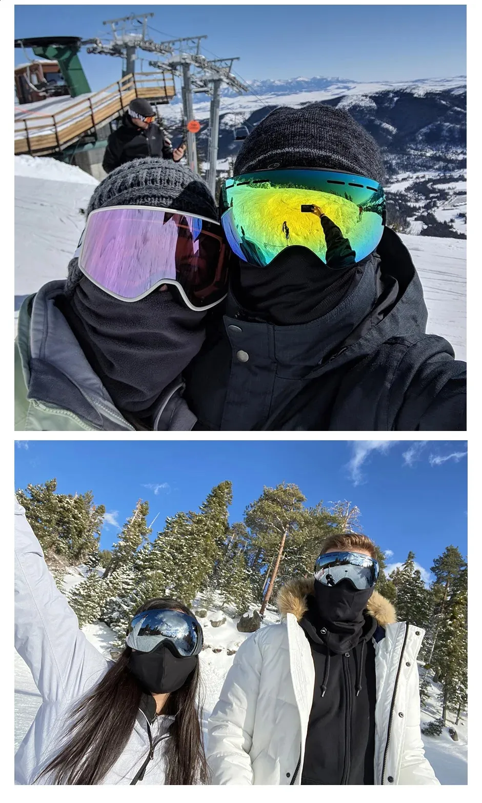 Avv Otg - Gafas De Esquí Para Hombres Y Mujeres Con Lente An