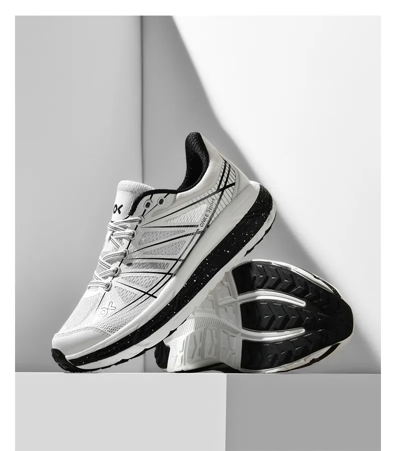 Leichte Atmungsaktive Mesh Walking Schuhe Stoßdämpfend Grün_voghion.com