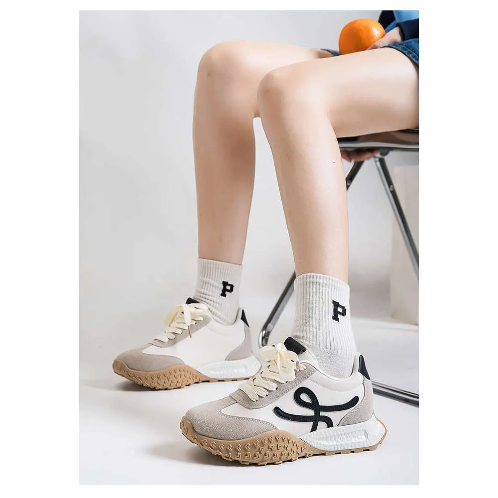 Women's Height Increasing Golf Trainers Chunky Sole Versatile_voghion.com