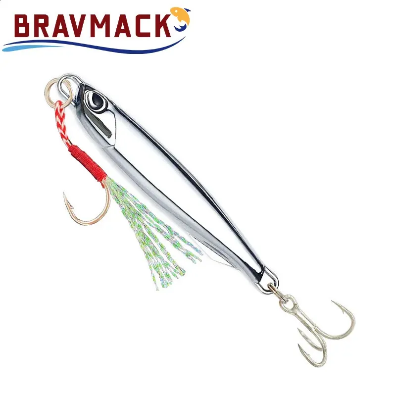 Silvery Metal Jig Fishing Lures   30g &amp; 40g... 