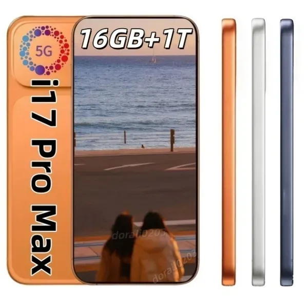 I17 Pro Max 5G Android Smartphone   Unlocked Dual... 