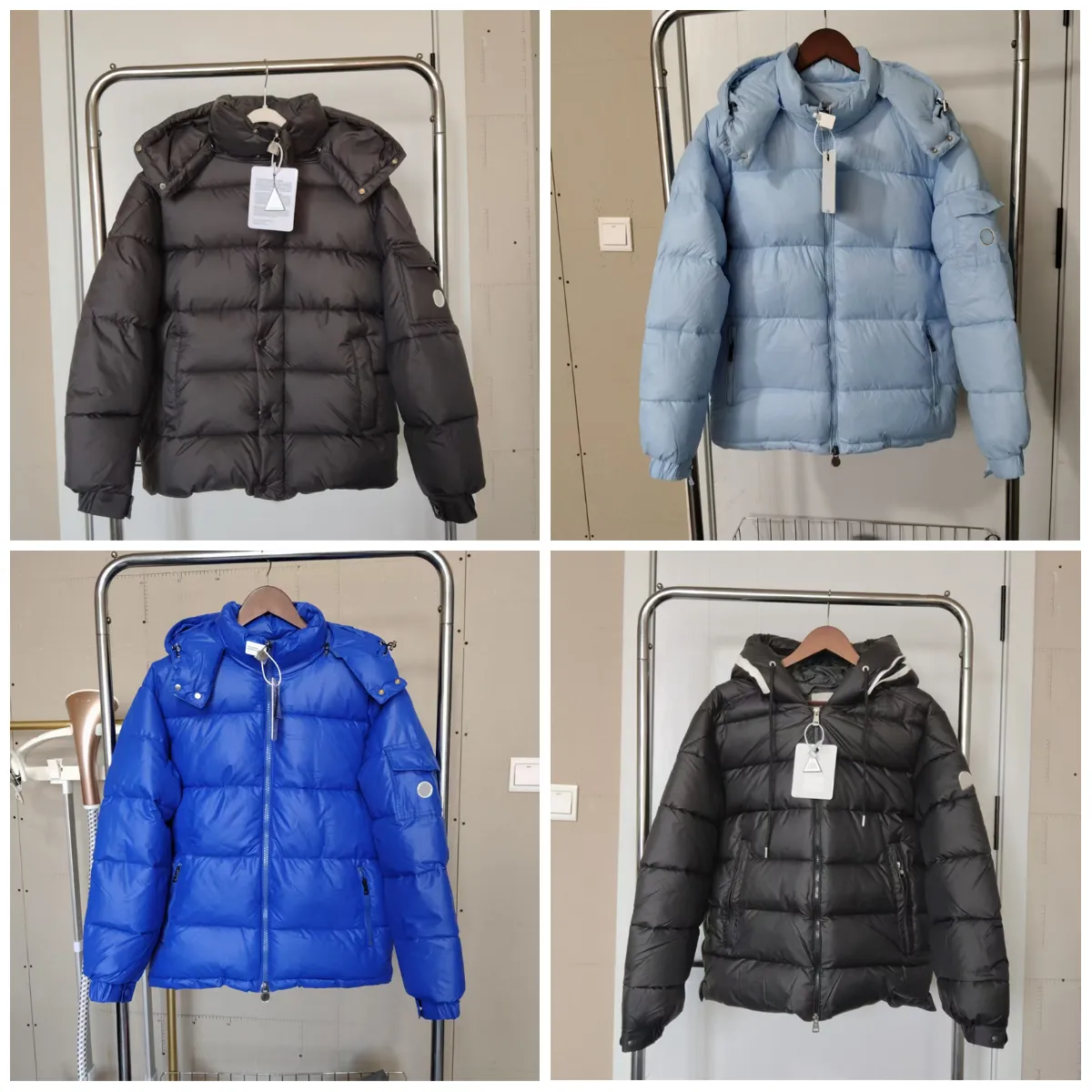 Save Big on Bulk Winter Puffer Jackets Mens Designer Fur Jacket Mens Spring  Autumn Windbreaker Jacket With Hoodie Collar, High Quality Men's Zipper