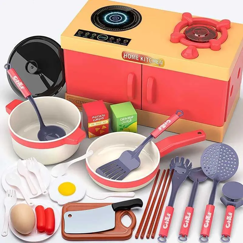 Kids Cooking Play Set Toys For Boys And... 