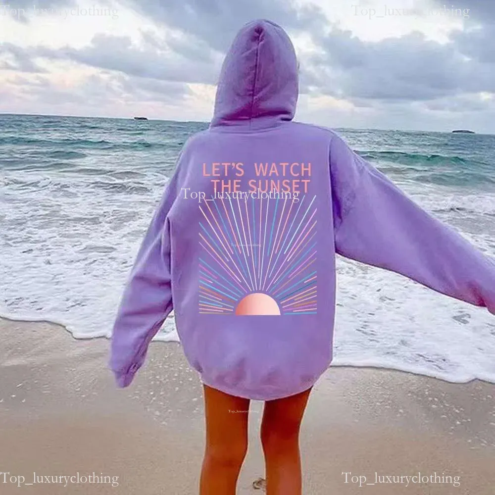 Designer Dandy Hoodie Chasing Sunsets Pink Tie Dye Cotton Hooded