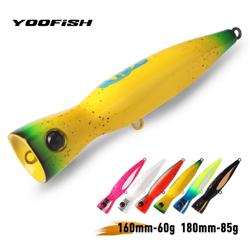 YOOFISH GT Topwater Popper Storm Lures   60g/85g,... 