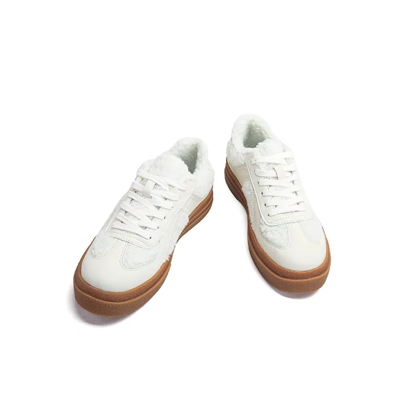 Trendy Youth-Inspired Couple's Comfy Outdoor Trainers White Sneakers Mens Designer Shoes_voghion.com