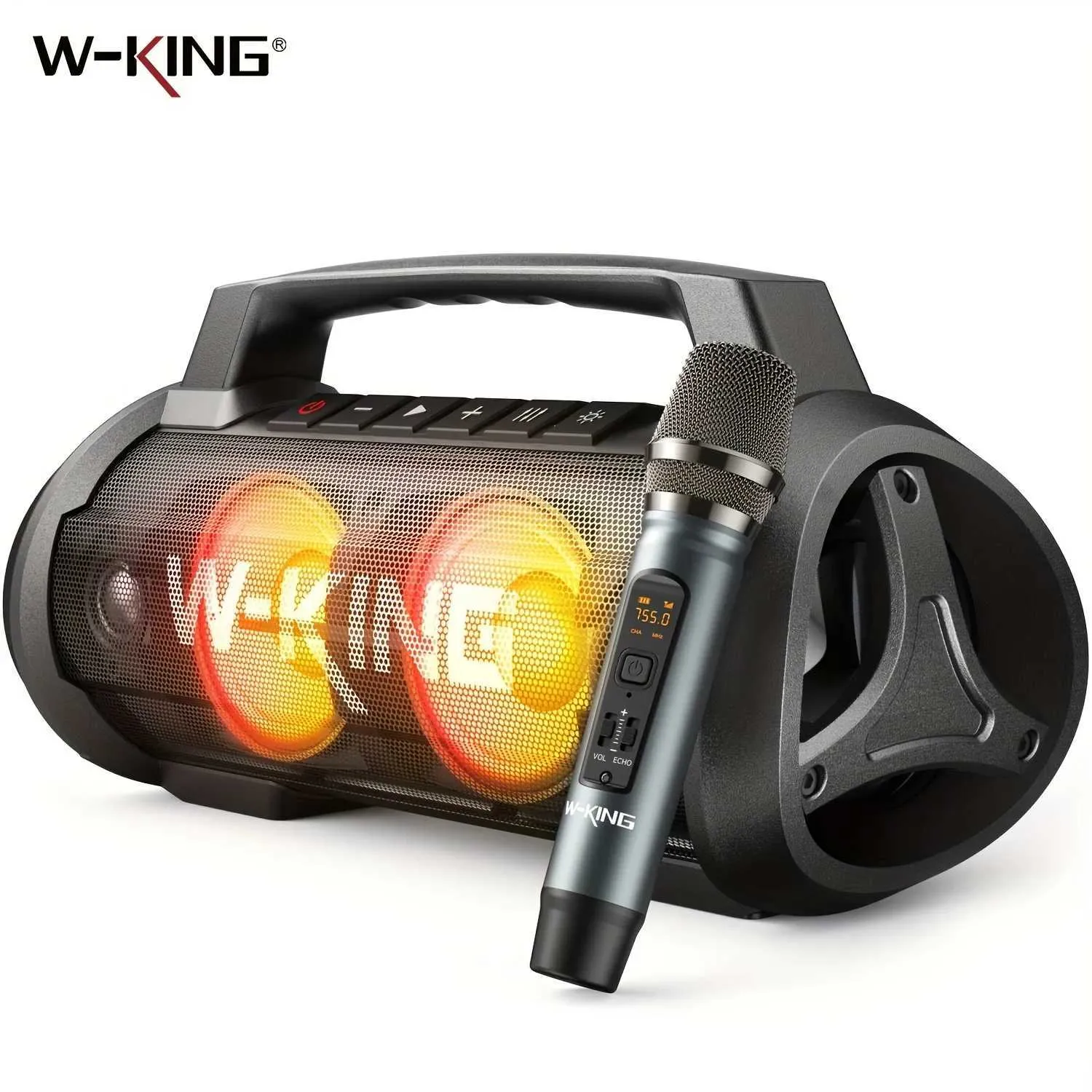 WKING 70W Wireless Portable Pa Speaker With RMS Subwoofer Bass Boost wking-70w-wireless-portable-pa-speaker-with-rms-subwoofer-bass-boost