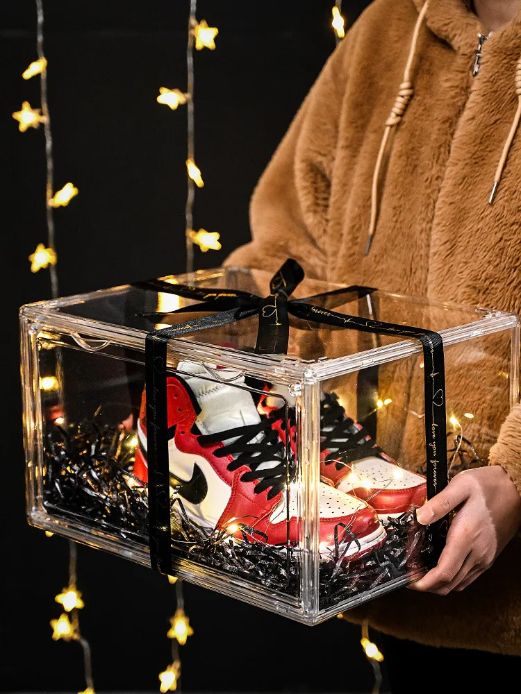 Box Sneakers Anti Oxidation Cabinet Transparent From SG $6.42