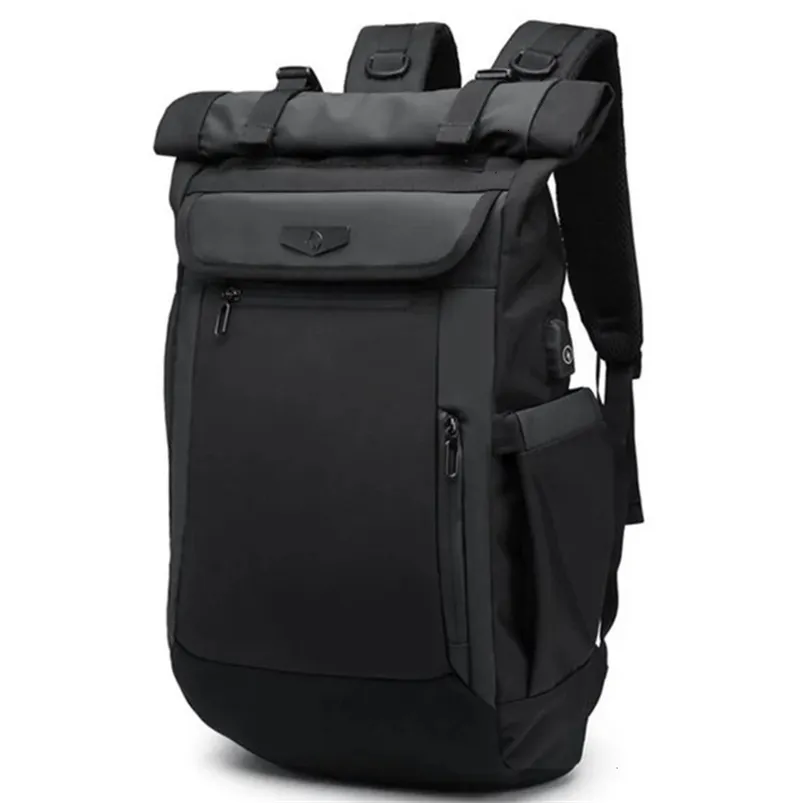 Large Capacity Men's Waterproof Backpack for 18-19 Inch Laptops ...