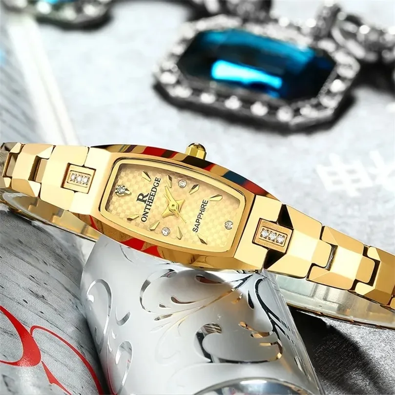 Womens Ultrathin Waterproof Quartz Watches - Tungsten Steel  display picture 3