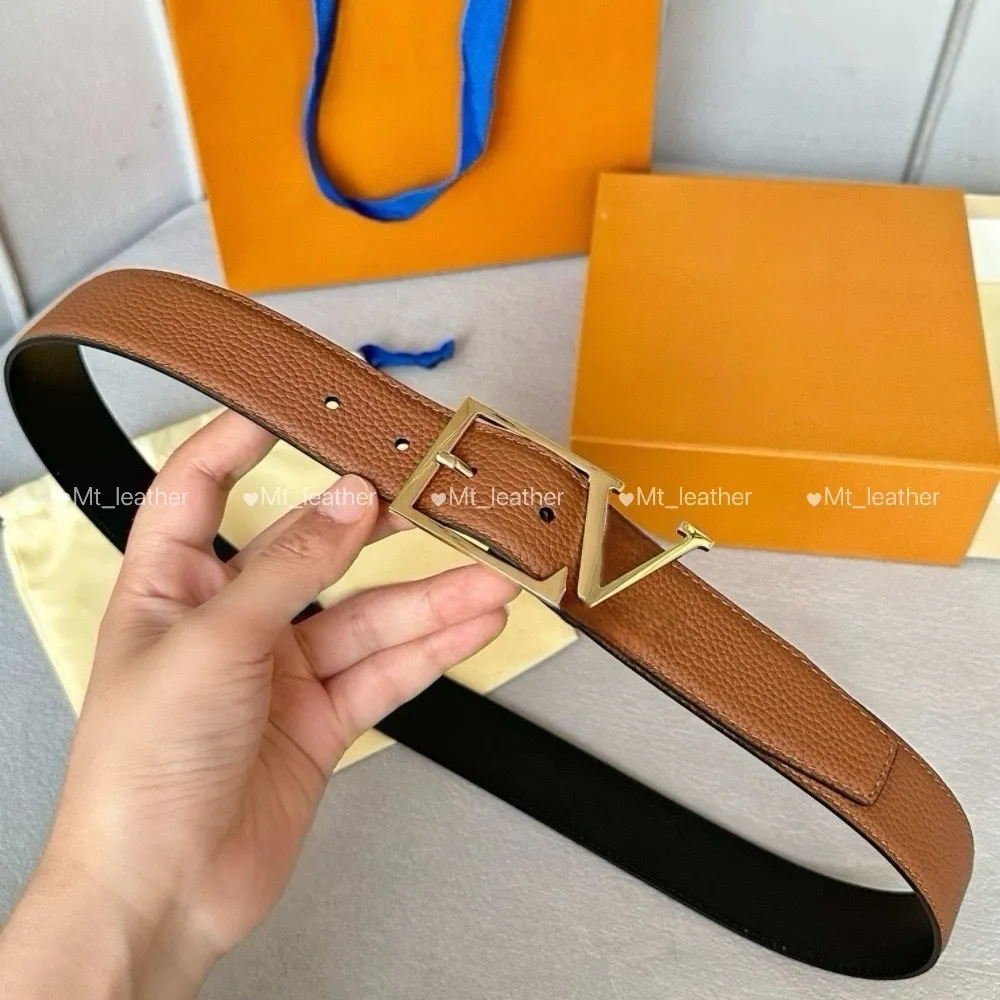 2 Cinture Uomo A Cricchetto In Pelle - Confezione Regalo - Abito E Casual - Taglia Unica