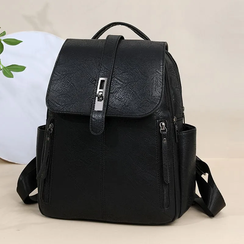 Designer Bags: Womens Monogram Print Backpack - Luxury  display picture 3