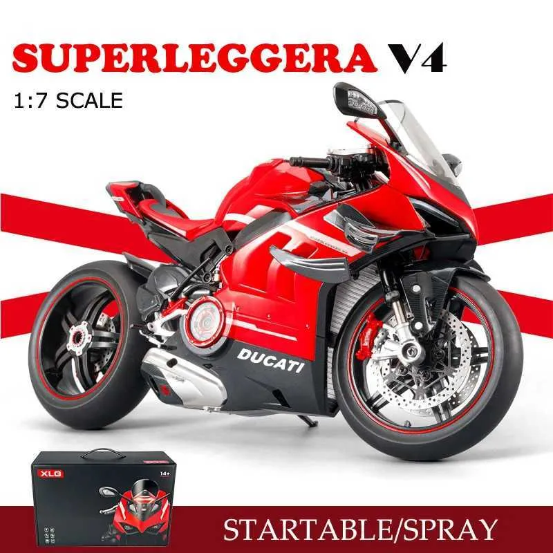 70% OFF Ducati Superleggera V4 Diecast Model – Miniature Bike Collectible at $56.54
