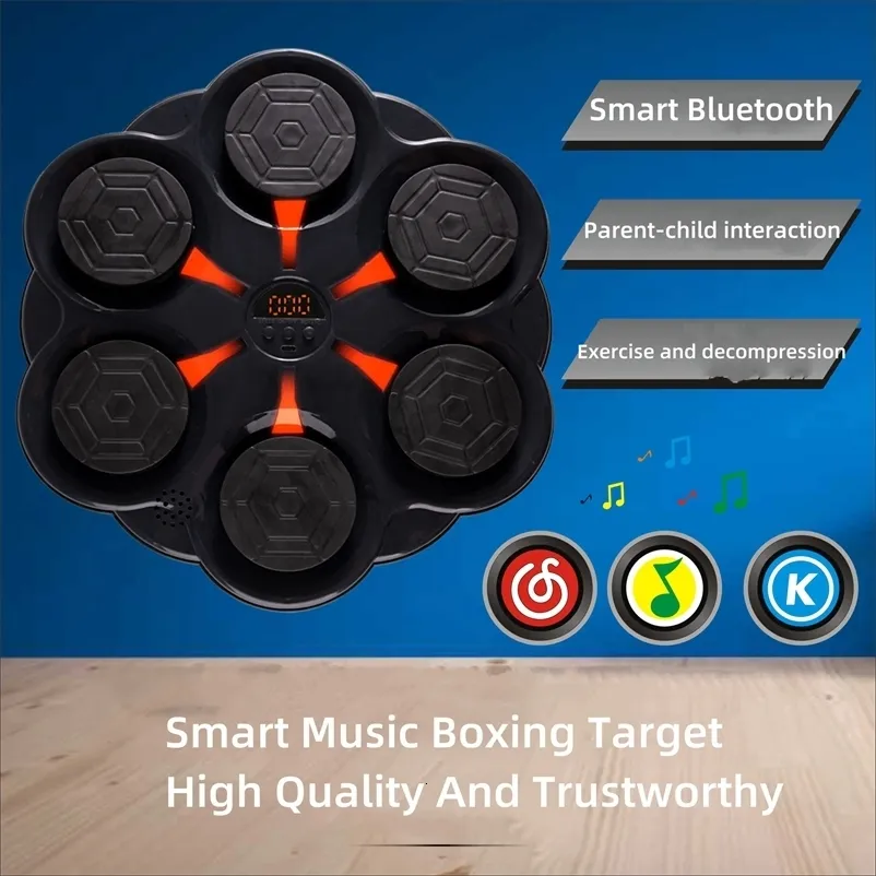 Target Machine And Training Smart Bluetooth Music Boxing Target Machine for Adult Home Fitness ...
