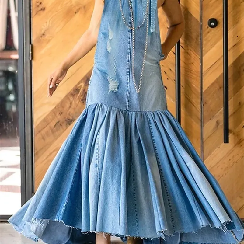 denim chiffon dress Plus Size Maxi Floor-Length Short Sleeve Zipper Closure Mermaid Maxi Dress from Dhgate Basic & Casual Dresses 10 Best Dress Watches Flowy Wedding Dress Blue chiffon The flared midi skirt Size:105 / WAIST 90 CM
