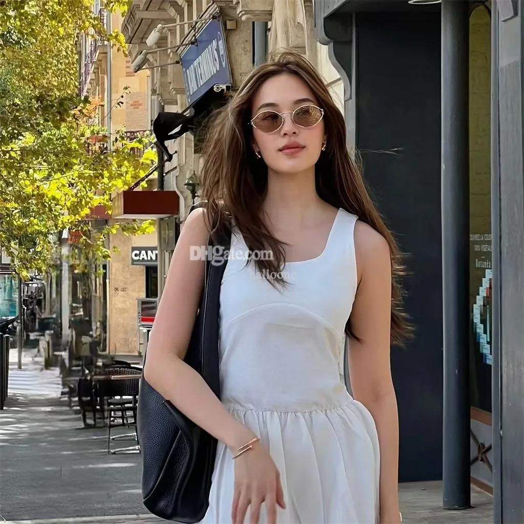 Gafas De Sol Retro Ovaladas Blancas - Estilo Clásico Años 50 Para Mujer, Protección UV400
