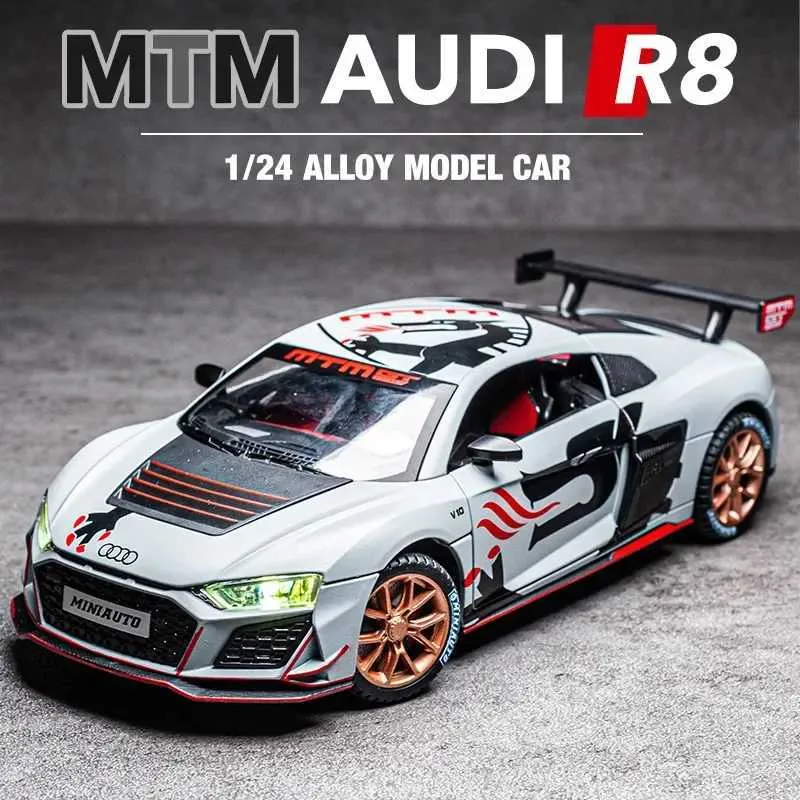 124 Audi R8 V10 Plus Track Edition Alloy Sports Car... From Schwartz655 ...