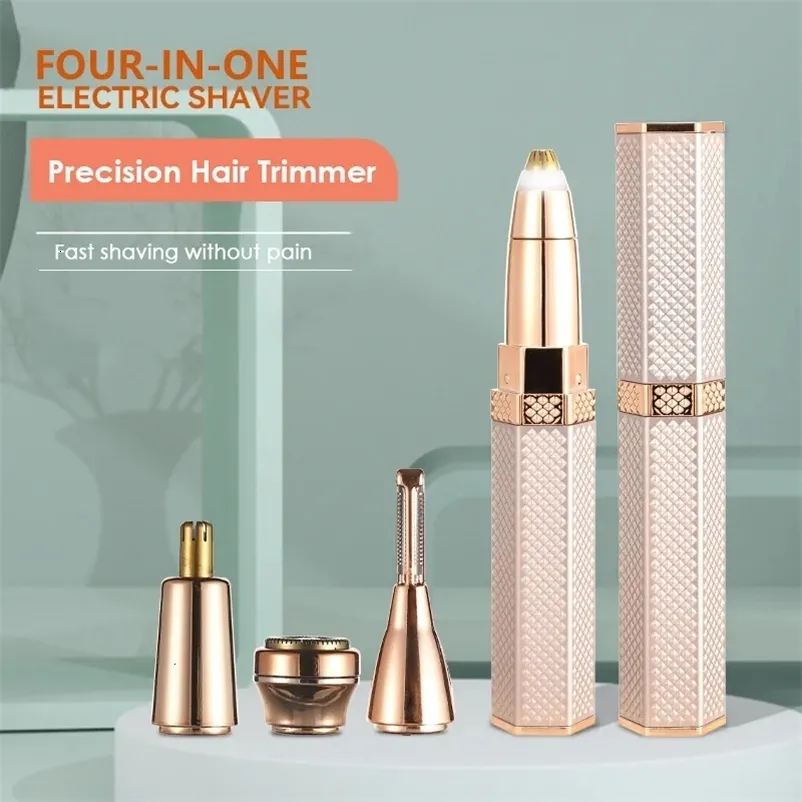 Feminie Razor Electric Shaver For Women Painless Eyebrow Trimmer, Bikini Hair Removal ...