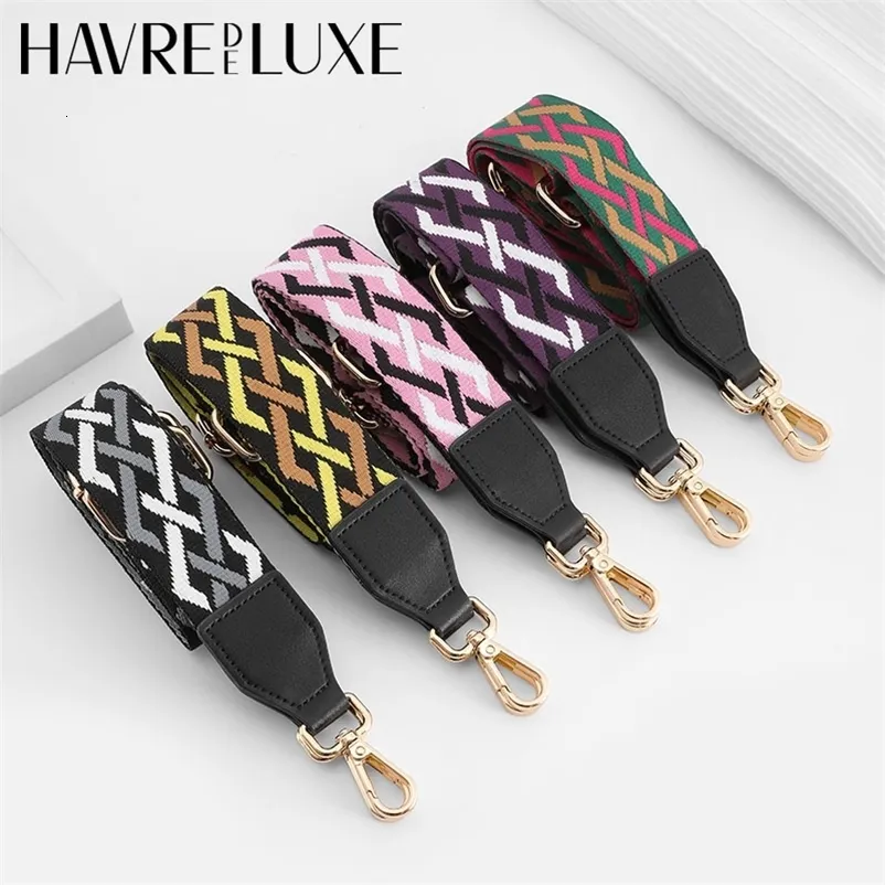 Correa De Hombro Rosa Tilo Bohemio Para Mujer, Ensanchamiento Y Ajuste De Correa De Reputo Ajustable Para Bolsa De 135 Cm/5 Cm, Correa De Bolso Cruzado DIY Con Gancho Dorado Accorio Adecuado