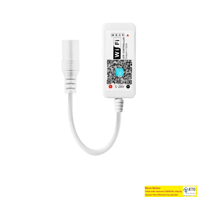 Controller Regolatore Wi-Fi Striscia LED RGB 12/24V DC Con Telecomando - Foto 7